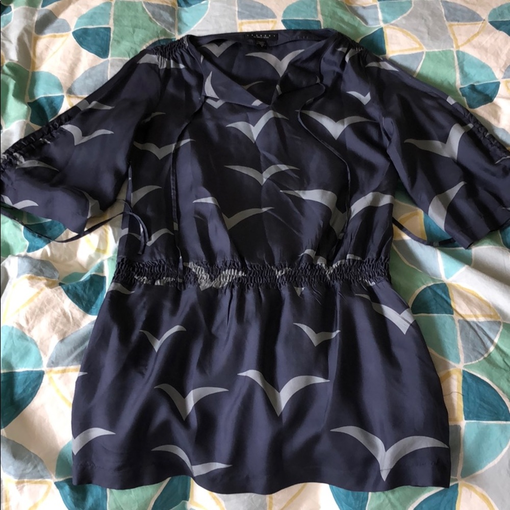 Laundry by Shelli Segal Silk Dress Beach Coverup